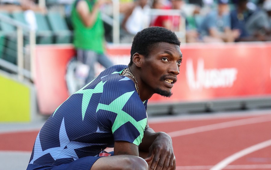 Fred Kerley signs with ASICS Track & Field Fan Hub