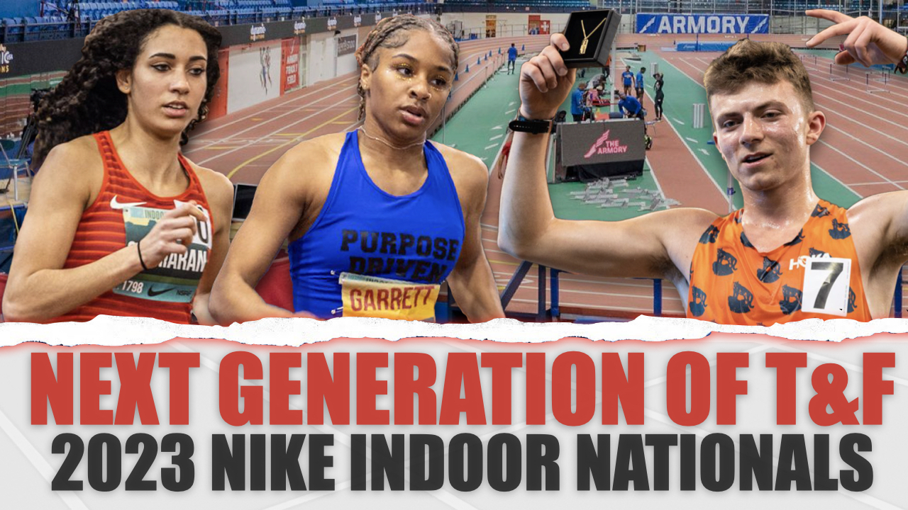 Hear From The Best HS Track & Field Athletes in 2023 Nike Indoor