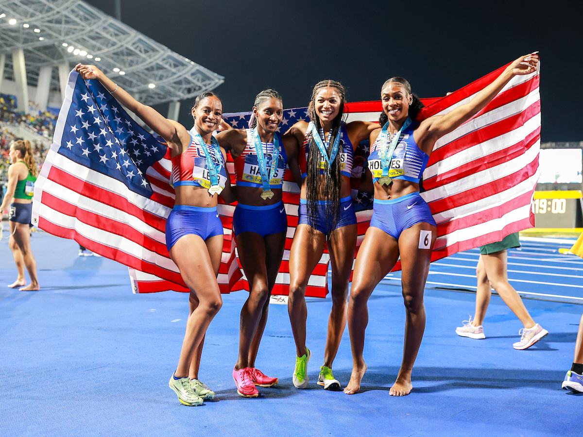 Team USA Dominates Finals at World Relays; Redemption for Men's 4x400m